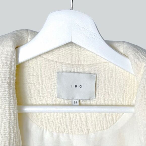 IRO Barton coat in Ecru Size 38 - Picture 2 of 8